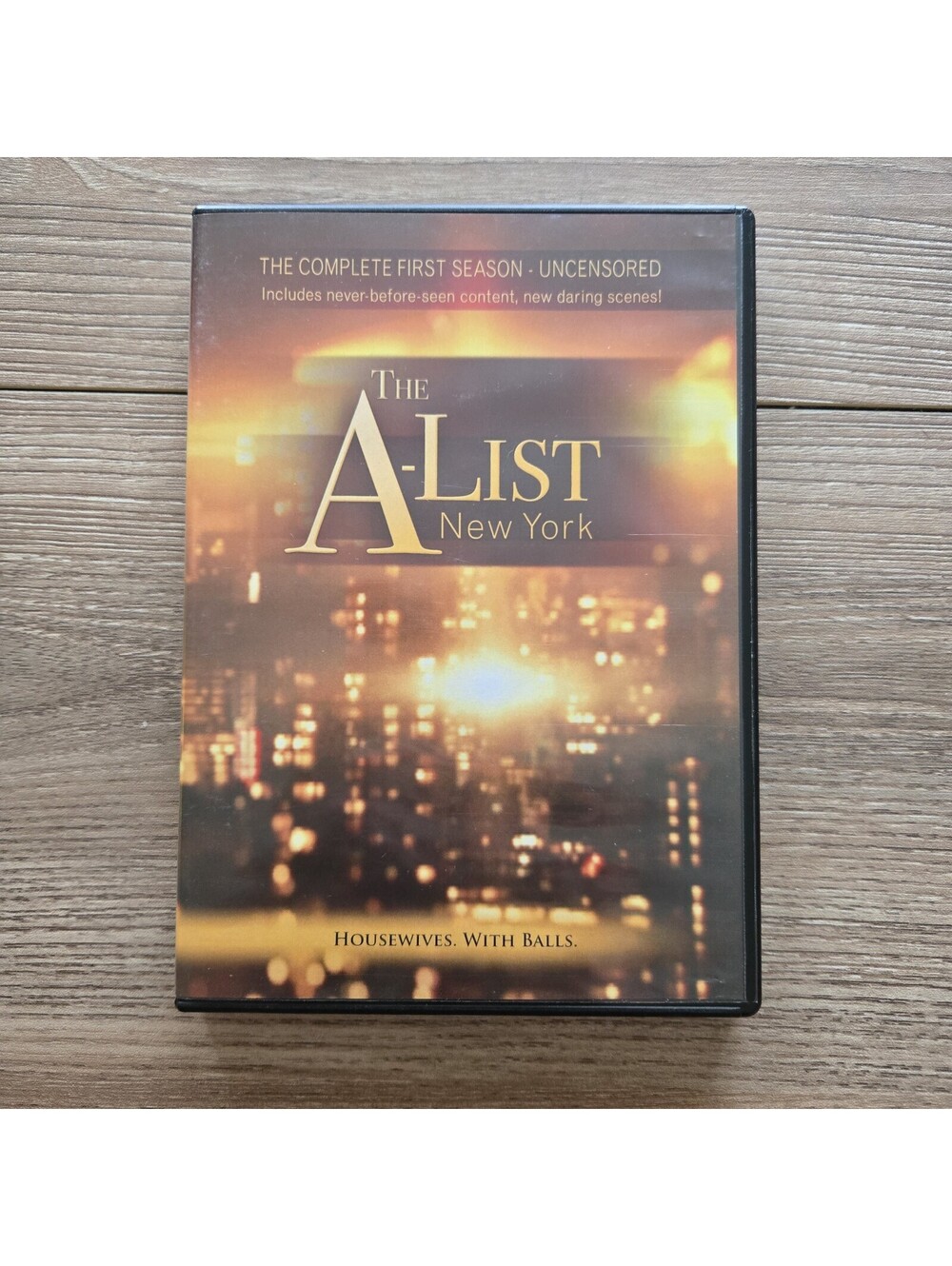 The A-List New York Complete First Season (4-DVD 2011) UNCENSORED Logo LGBTQ+